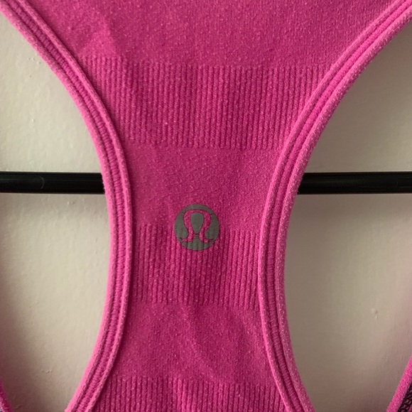 Pink Lululemon Workout Tank - Picture 8 of 8